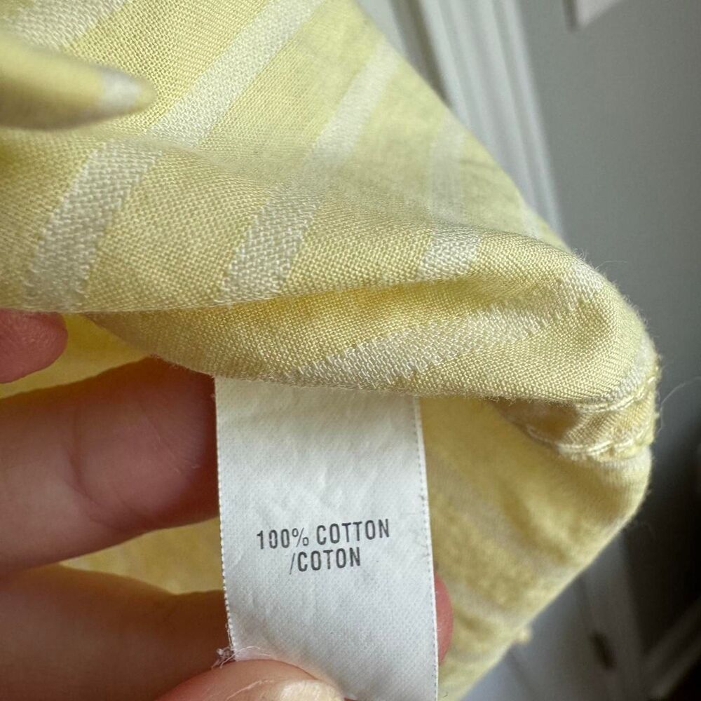Abercrombie-fitch Women's Yellow Shirt - Picture 5 of 8